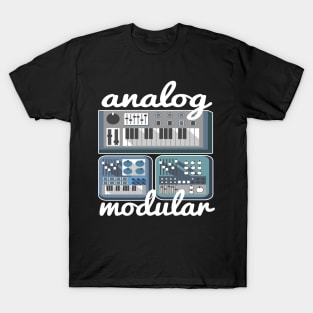 Modular Synthesizer Synth Vintage Retro Analog T-Shirt